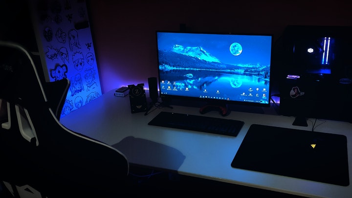 My gaming setup